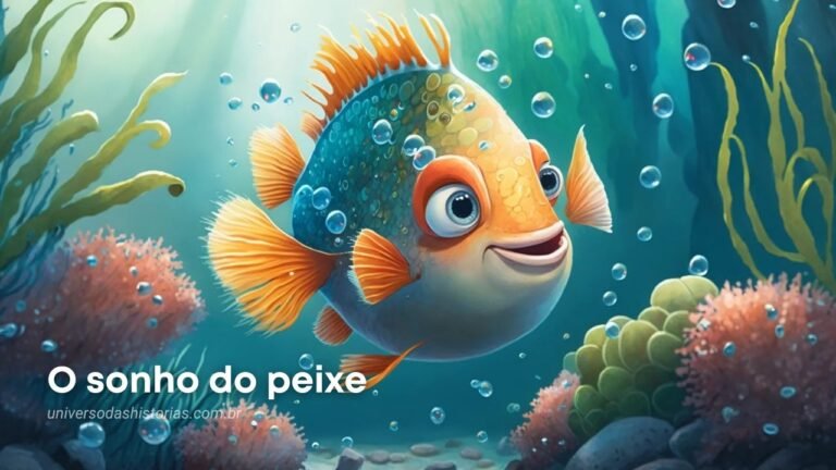 História Infantil - O sonho do peixe a jornada rumo ao oceano