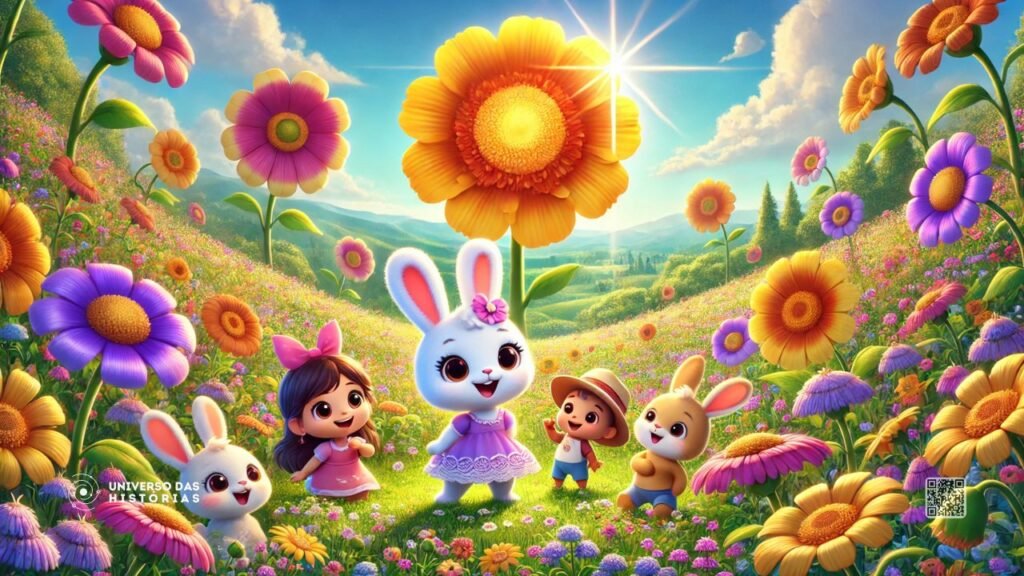 2451-História Infantil sobre Primavera: A Grande Festa das Flores