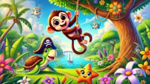 História Infantil sobre Macaco: A Grande Aventura de Capitão Muriqui