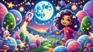 3035-História Infantil sobre Sonhos: A Aventura de Lia no País das Estrelas