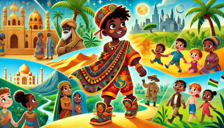 História Infantil sobre a Consciência Negra A Jornada de Kofi e as Cores do Mundo