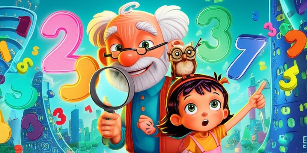 História Infantil sobre Números: O Enigma da Cidade dos Algarismos ...