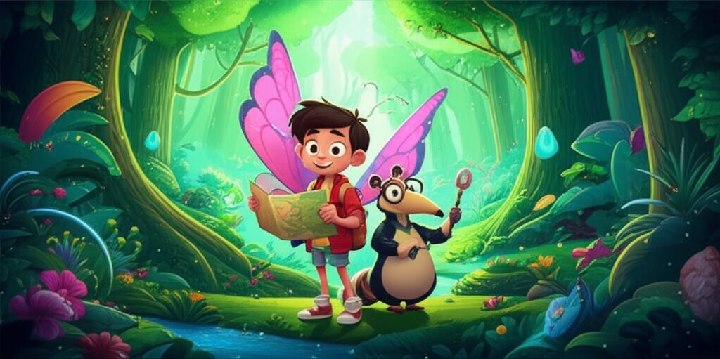 História Infantil sobre União: O Enigma da Floresta Sincronizada ...